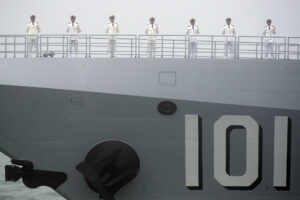 中国軍艦、アフリカの自国軍事基地に初寄港=報道
