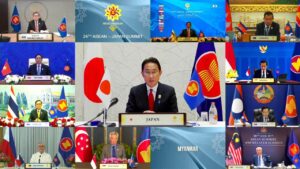 岸田首相、ASEAN首脳会議に出席　海洋秩序の挑戦に「強く反対する」