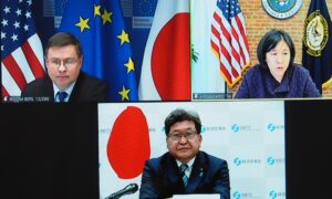 日米欧三極貿易大臣会合 非市場的政策を「グローバルな課題」と位置づけ 中国念頭か