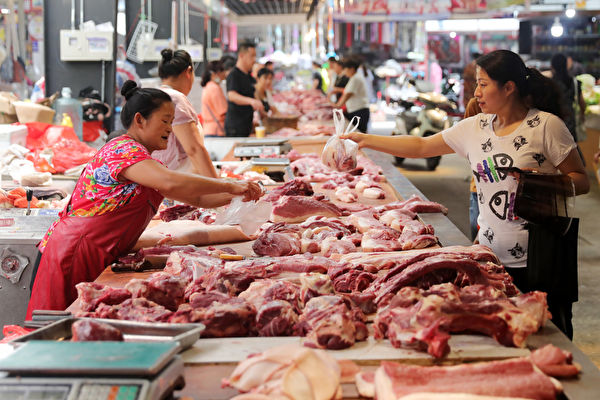中国、豚肉価格101.3％上昇で10月のCPI拡大　「来年1月5％台へ」