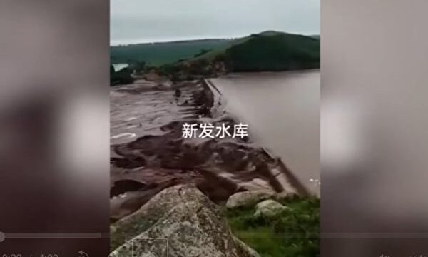 中国北部で連日豪雨　内モンゴルでダム決壊　北京で地下鉄駅が冠水