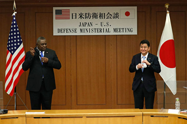 岸防衛相、中国による台湾への「包囲」を警告＝報道