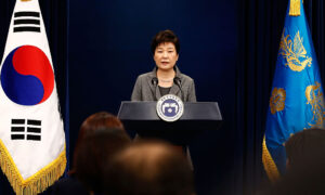 韓国、朴槿恵大統領　任期満了前の辞意表明
