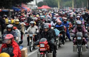 旧正月30億人の大移動開始　オートバイでの帰省が目立つ＝中国