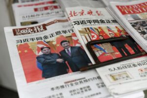 「チャイナ蚊帳の外」否定した中国官製紙　朝鮮半島への関与を強調
