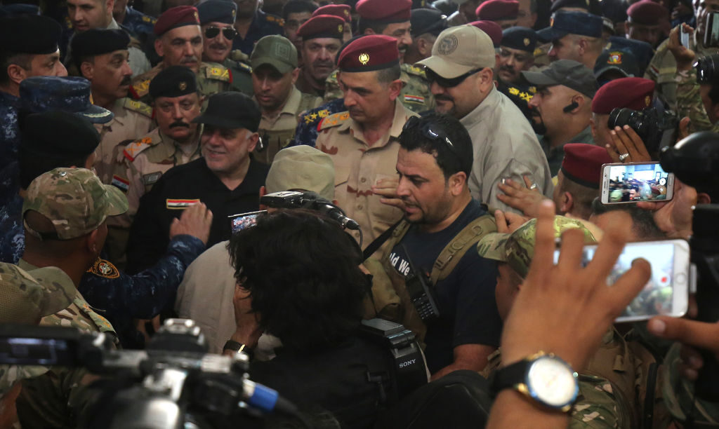 イラク首相がモスル訪問　ISから奪還宣言