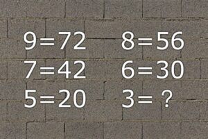 知能テストで性格診断　？にはいる数字は