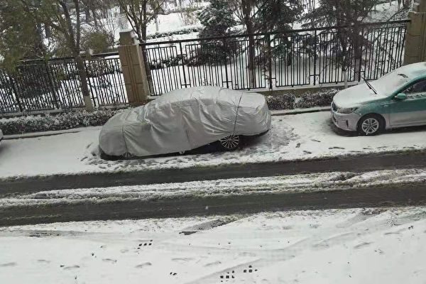 中国北部に寒波到来　大雪で交通機関が混乱　
衝突事故多発