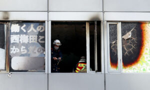 大阪ビル火災、27人が心肺停止　すでに鎮火