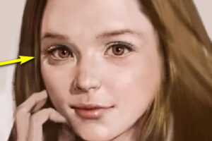 【動画】赤ん坊から美しきマダム、そして…手書きアートを生中継