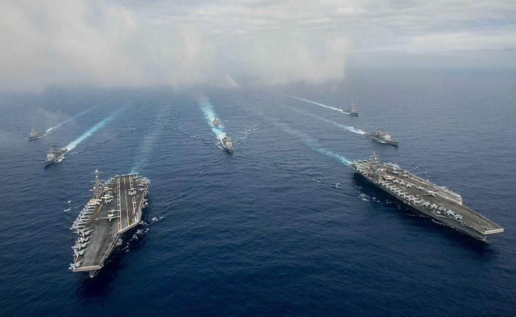 米海軍、17のタイムゾーンにまたがる大規模演習を計画　中露との衝突に備える