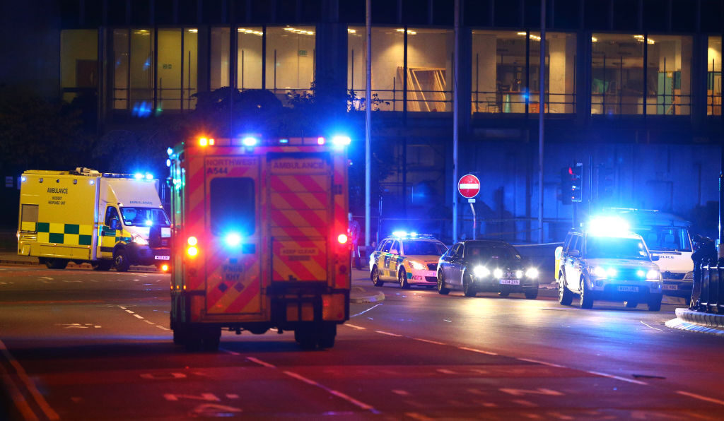 英マンチェスターで爆破テロ　19人死亡50人以上負傷