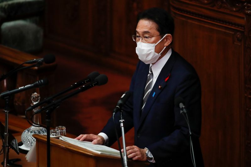 岸田首相が所信表明、賃上げ実現へ企業の四半期開示見直し明言