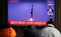 北朝鮮の「極超音速ミサイル」、韓国軍が疑問表明