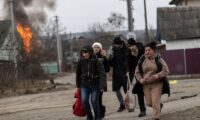 ウクライナ「人道回廊」、7日に首都などで開設　攻撃停止へ