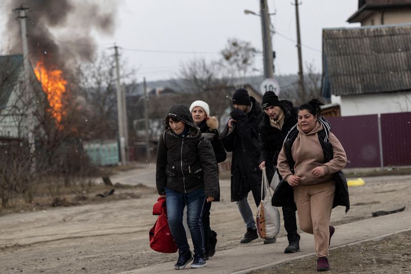 ウクライナ「人道回廊」、7日に首都などで開設　攻撃停止へ