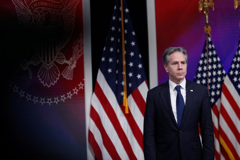 中国がロシアの侵攻支援なら代償＝米国務長官