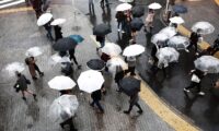 西日本から北日本にかけて　20日、落雷や突風、激しい雨に注意＝気象庁