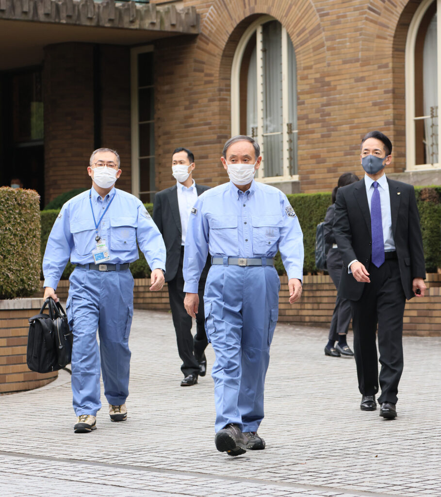 防災の日、菅総理も訓練に参加　首都直下型地震を想定