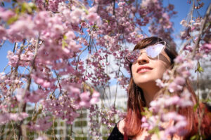アメリカ最古の日本庭園　桜の季節迎える＝ニューヨーク