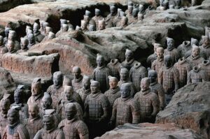 中国西安で暴雨、6千体もの兵馬俑があわや浸水被害