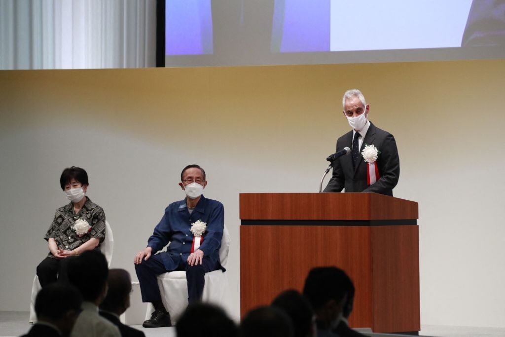 「沖縄の若者を支援」駐日米大使、英語学習奨学金プログラム表明