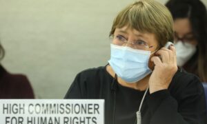 国連人権高等弁務官、月内に訪中へ　新疆訪問の見込み