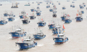 中国、民間船使用で「海軍力」を強化＝報道