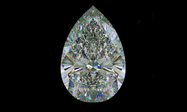 落札価格は28億円　奇跡のペアシェイプ・ダイヤモンド「The Rock」