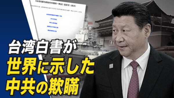 世界があきれる台湾白書の自画自賛　白書を発表した目的は？【世界の十字路】