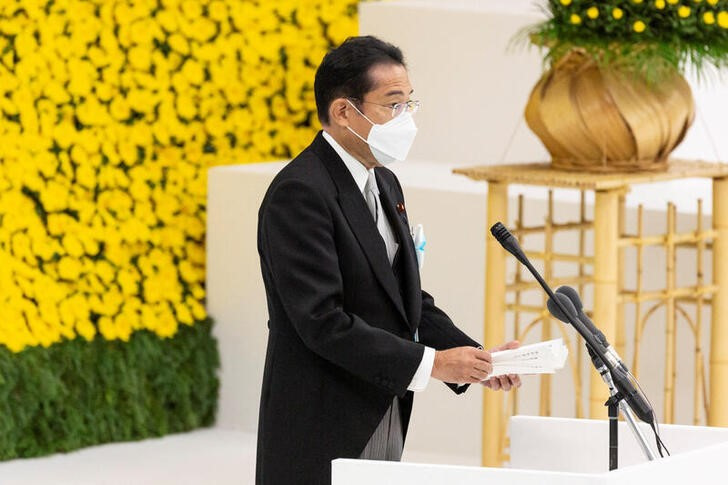 国葬について丁寧に説明尽くす、国会に出席し質疑に答える＝岸田首相