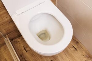 トイレの硬水汚れにお困りな方、この方法で落とせます