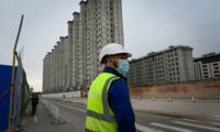 中国鄭州、未完成住宅の工事再開も6割にとどまる