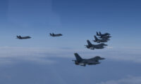 米韓空軍、大規模共同訓練を開始　Ｆ-35など約240機参加