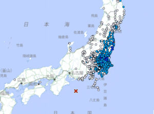 茨城・福島で最大震度4　震源は三重県沖