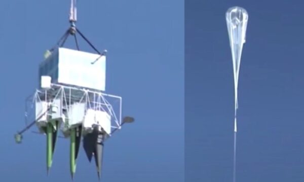 「偵察気球」で極超音速ミサイルを運搬…過去に中国国営テレビが放映