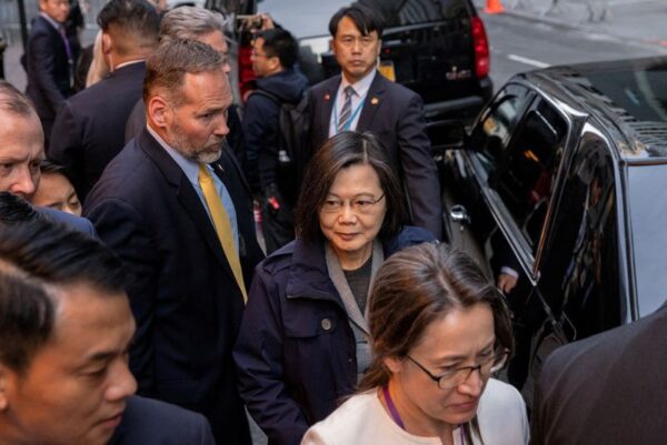 台湾、中国から昨年ほど強い反発見込まず　総統の訪米で