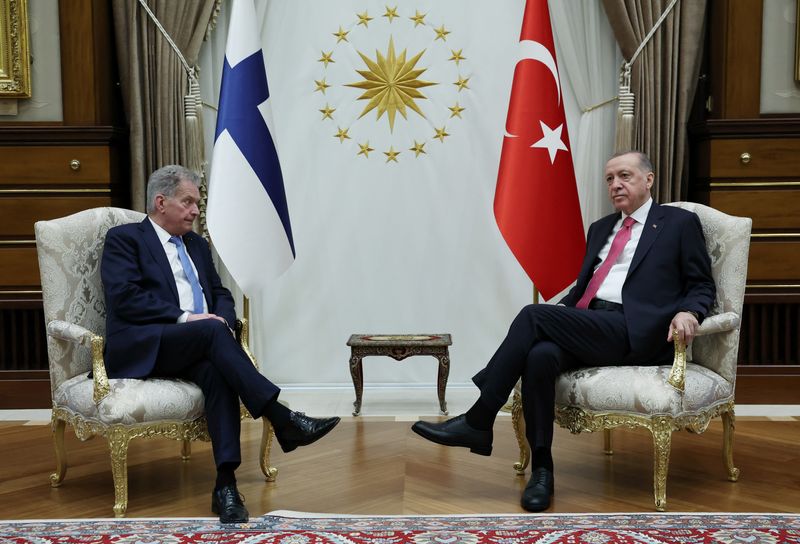 トルコ、フィンランドのＮＡＴＯ加盟批准手続き開始へ＝大統領
