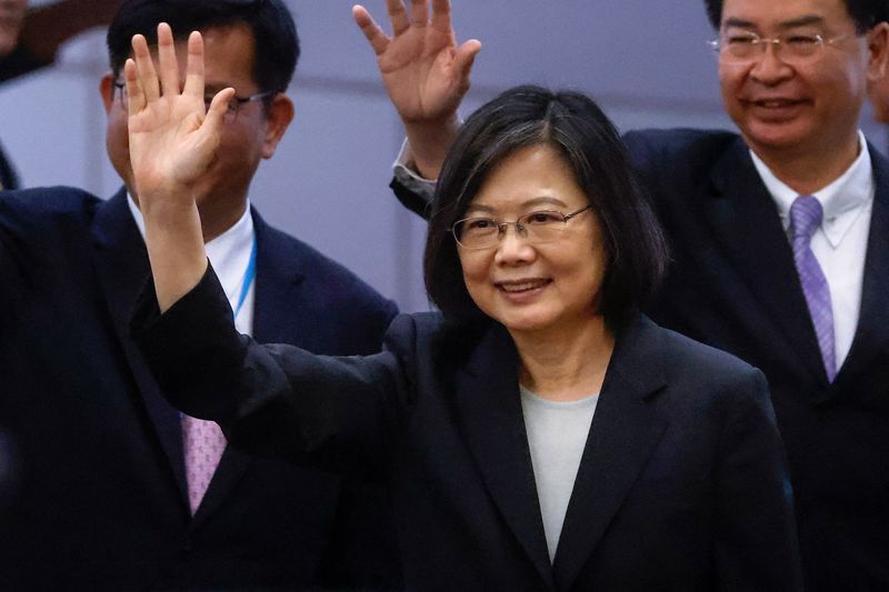 台湾総統の米国立ち寄り、中国が過剰反応する理由ない＝米高官