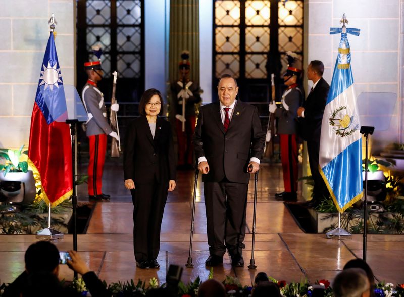 台湾、グアテマラとの関係強化表明　ホンジュラス断交後
