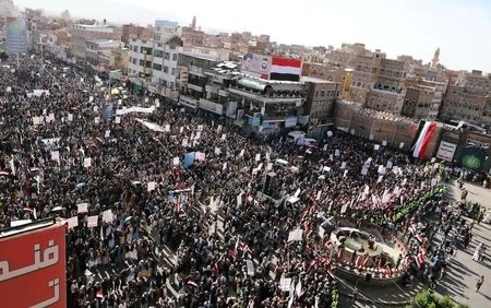 イエメン首都で雑踏事故、少なくとも78人死亡＝フーシ派系テレビ