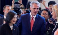 米下院議長が台湾総統と会談、揺るぎない支援表明　中国は反発