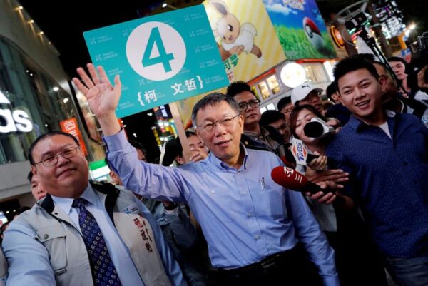 台湾総統選候補の民衆党・柯主席、日本との安保対話に意欲