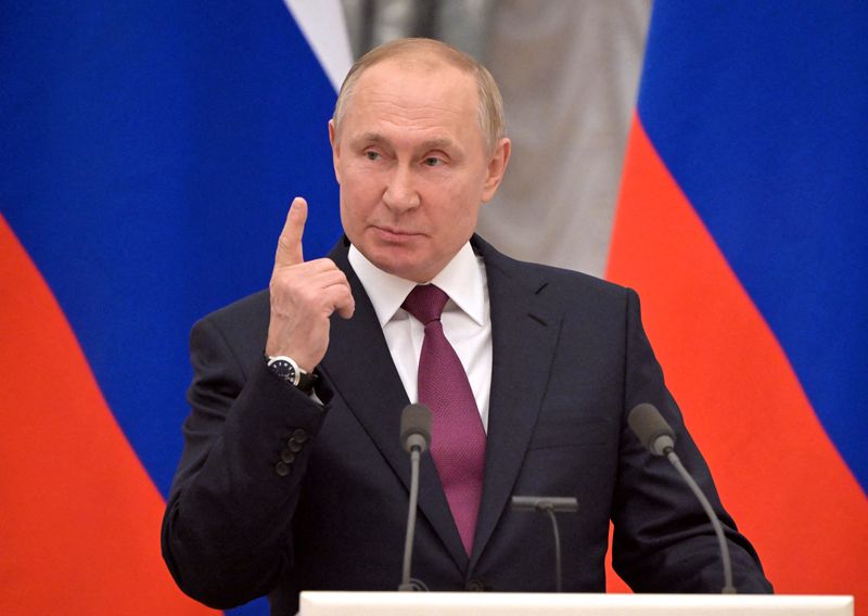 ロシア、7月にベラルーシに戦術核兵器配備＝プーチン大統領