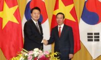 韓国とベトナム首脳が会談、北朝鮮の核脅威対応などで連携強化