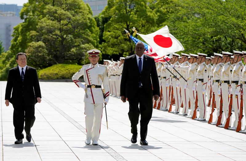日米防衛相会談、同盟の役割・今後の方向性を協議と浜田防衛相