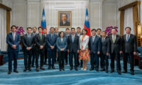 前原議員、台湾蔡英文総統らと会談　CPTPP加入を支持