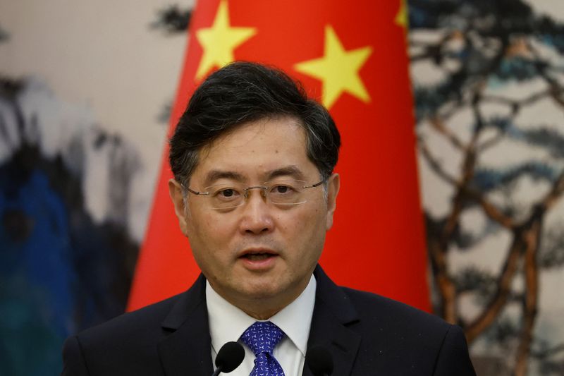中国の秦剛前外相、駐米大使時代の不倫疑惑で更迭　ＷＳＪが報道