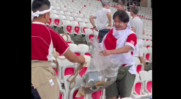 仏ラグビーW杯でも世界から注目　日本人サポーターの「ゴミ拾い」