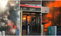 病院爆発で大規模火災　「患者が逃げないよう」病室ドアに施錠したか＝中国 黒竜江